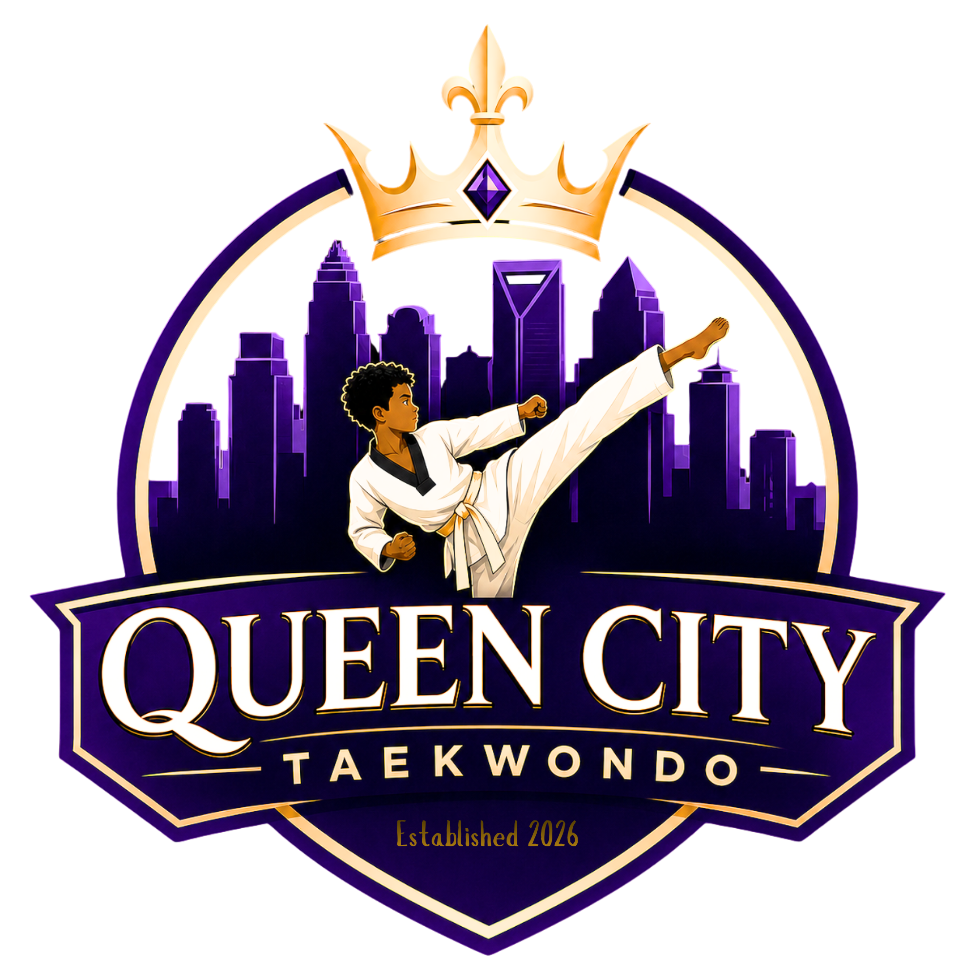 QueenCity TKD logo